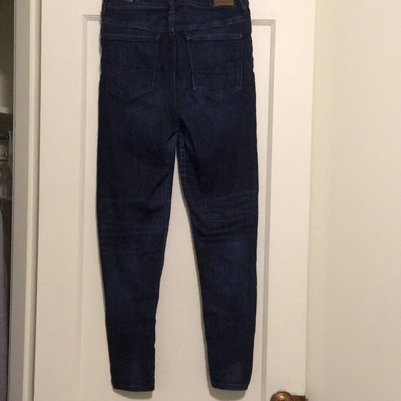 American Eagle High Rise Blue Jean size 8 - Picture 2 of 7